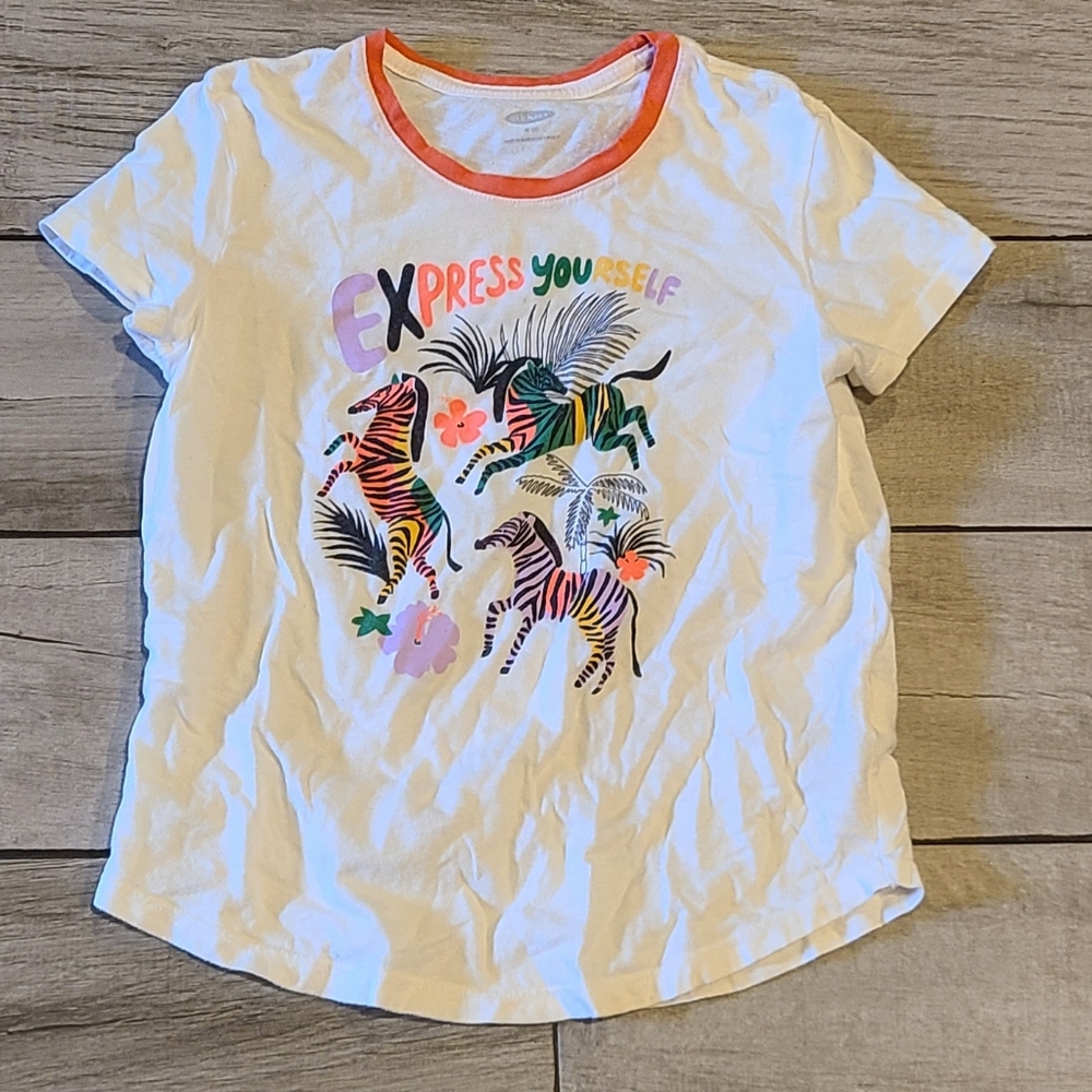 🥠Old navy Girls Express Yourself tee🍉